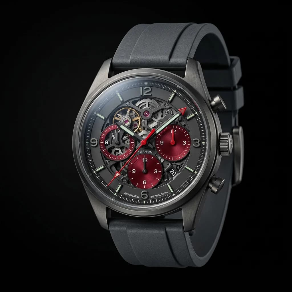 Chrono Horizon Crimson